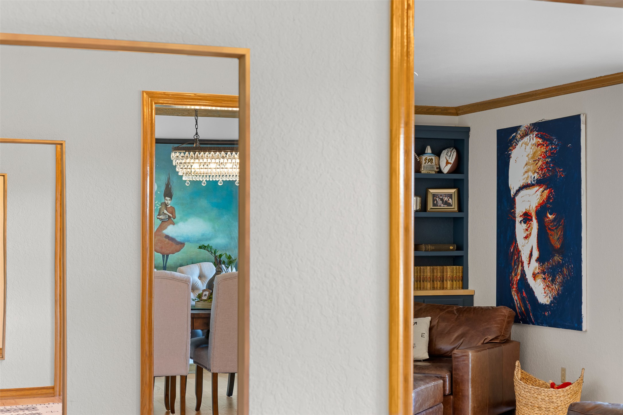 197 Live Oak Cemetery Road Killeen, TX 76542 - Photo 16 of 40 a view of a hallway with paintings on the wall