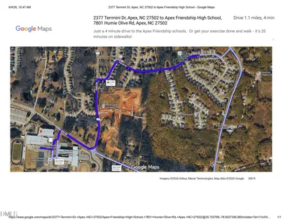 $950,000 | 2377 Terrmini Drive, Apex, NC 27502