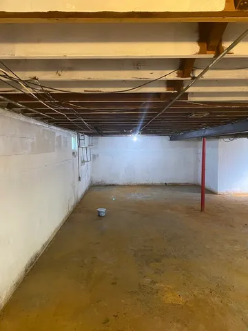 a view of a room with an outdoor space