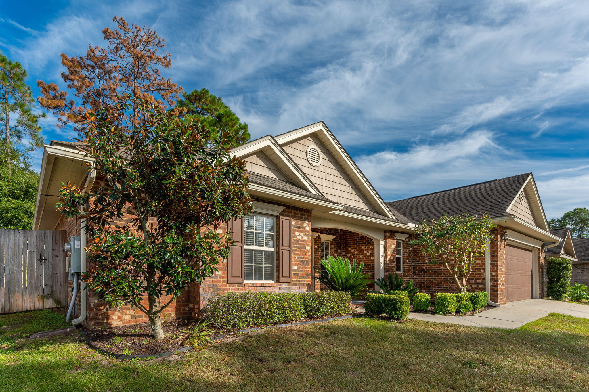4434 Mirada Way Crestview, FL 32539 - Photo 2 of 42 front view of a house with a yard
