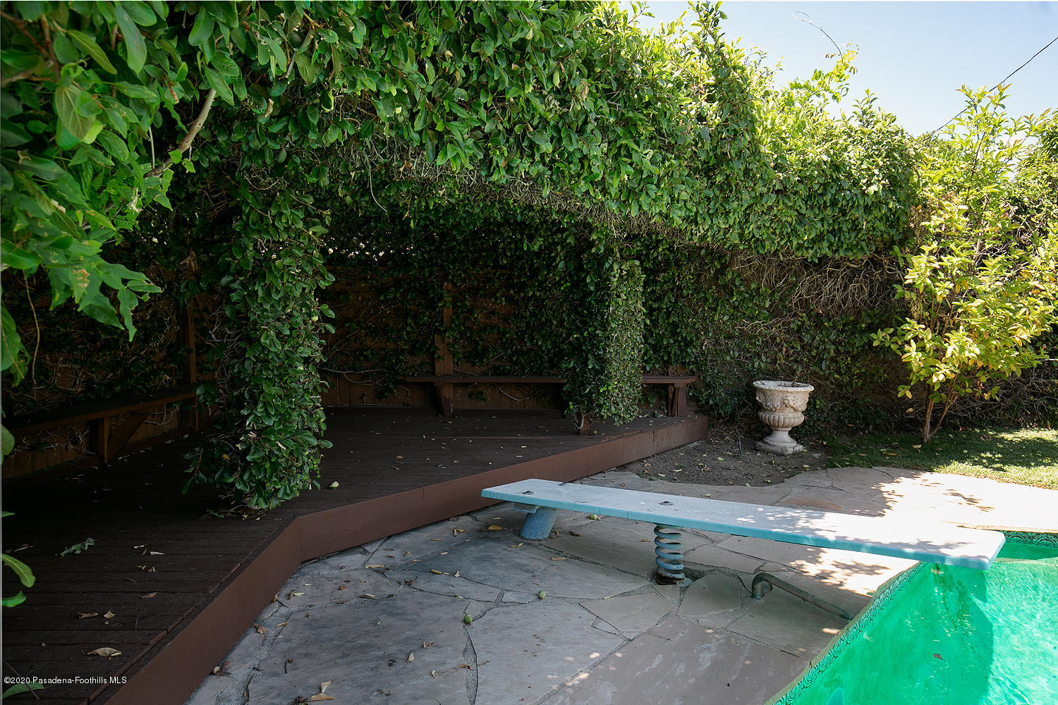 2855 Sheffield Road San Marino, CA 91108 - Photo 34 of 36 a park view with a bench