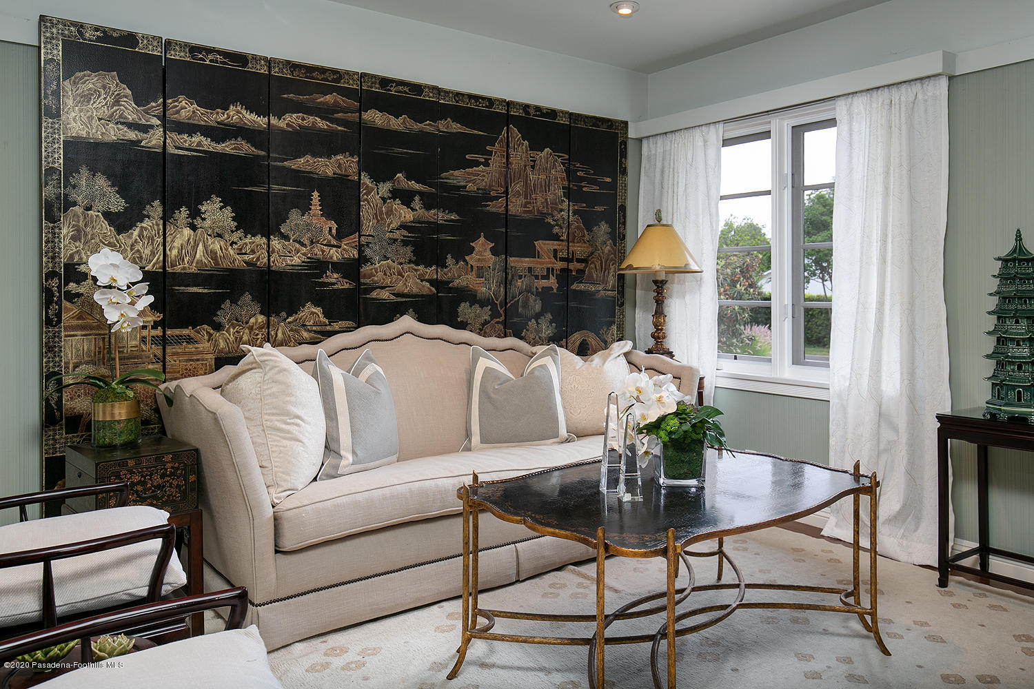 2855 Sheffield Road San Marino, CA 91108 - Photo 7 of 36 a living room with furniture and a window