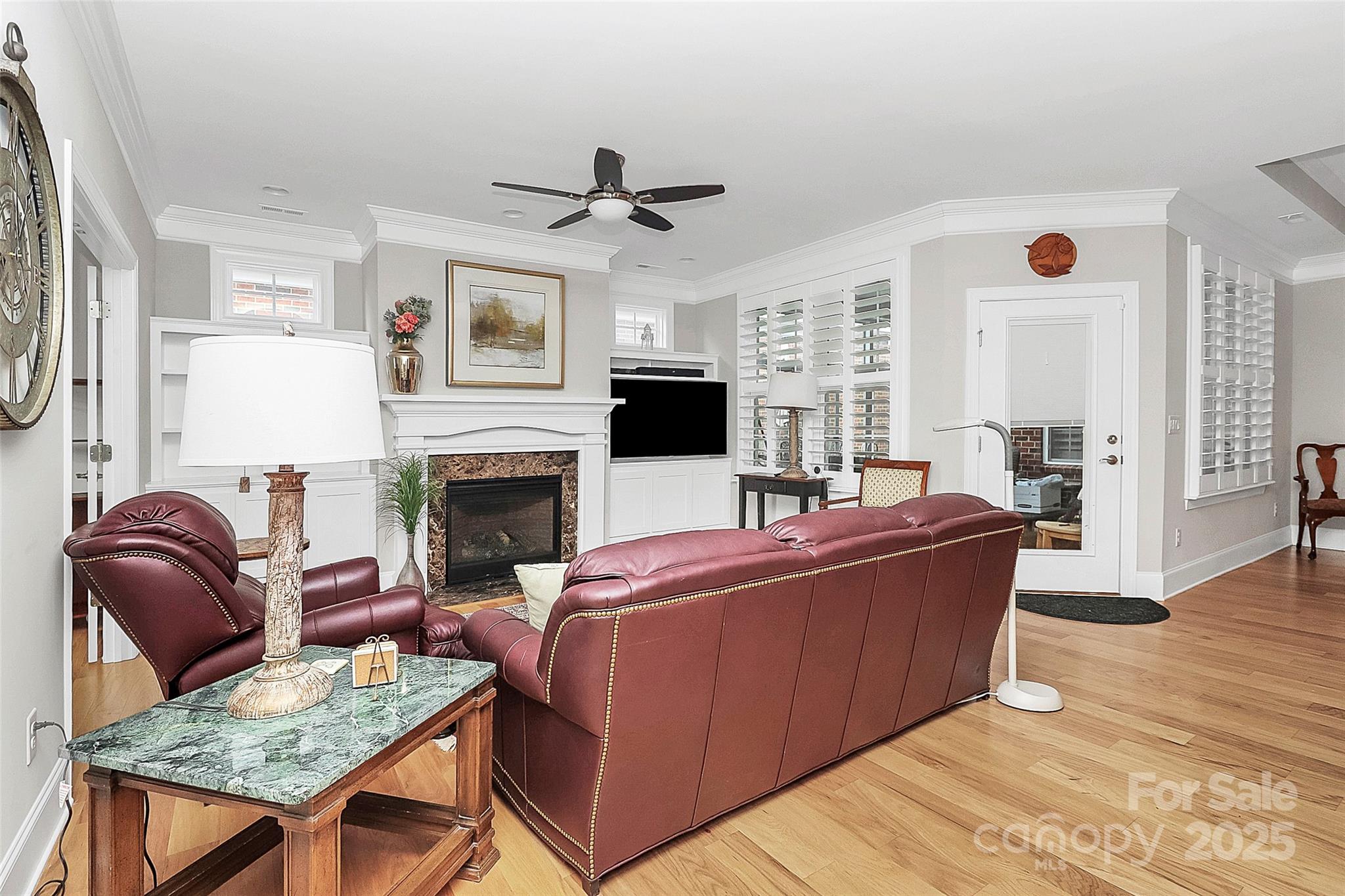 535 Chalmers Row Rock Hill, SC 29732 - Photo 10 of 38 a living room with furniture fireplace and flat screen tv