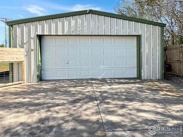 a view of a backyard of a house