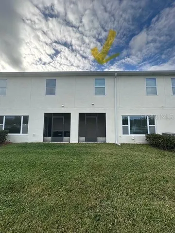 a house that has a backyard