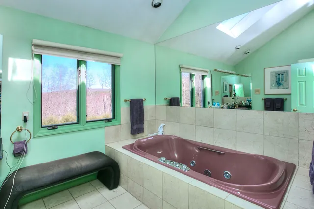 a room with furniture and window