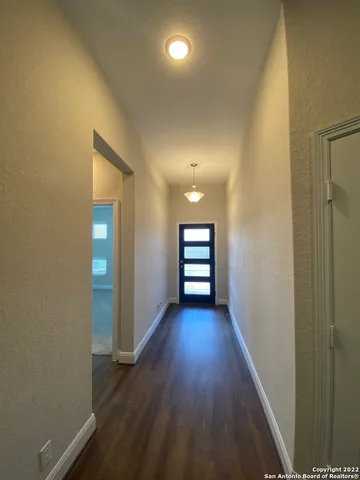 a close view of closet