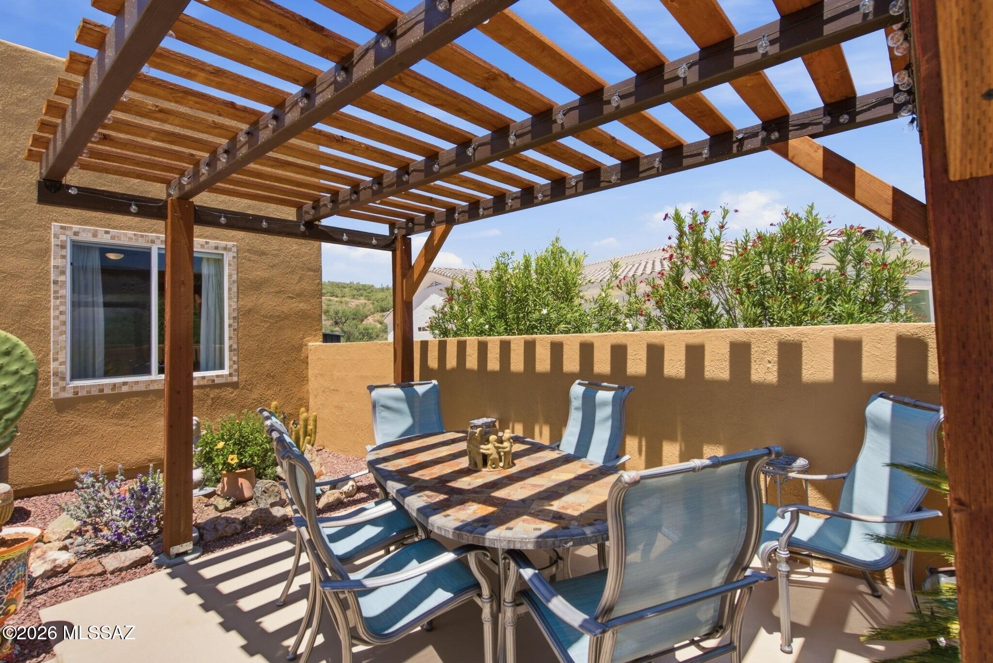 336 Via Capri Rio Rico, AZ 85648 - Photo 35 of 46 Outdoor Dining Area