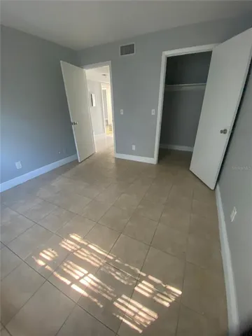 a view of empty room