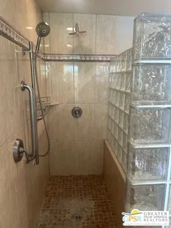 a close view of closet