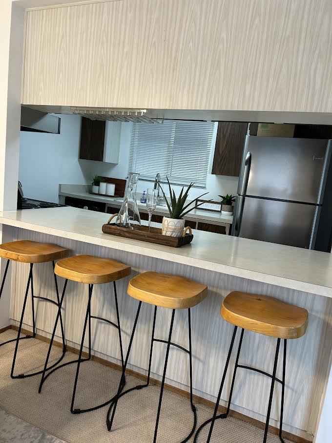 1119 Reed Avenue, Unit C Sunnyvale, CA 94086 - Photo 8 of 20 a kitchen with stainless steel appliances granite countertop a sink and a refrigerator