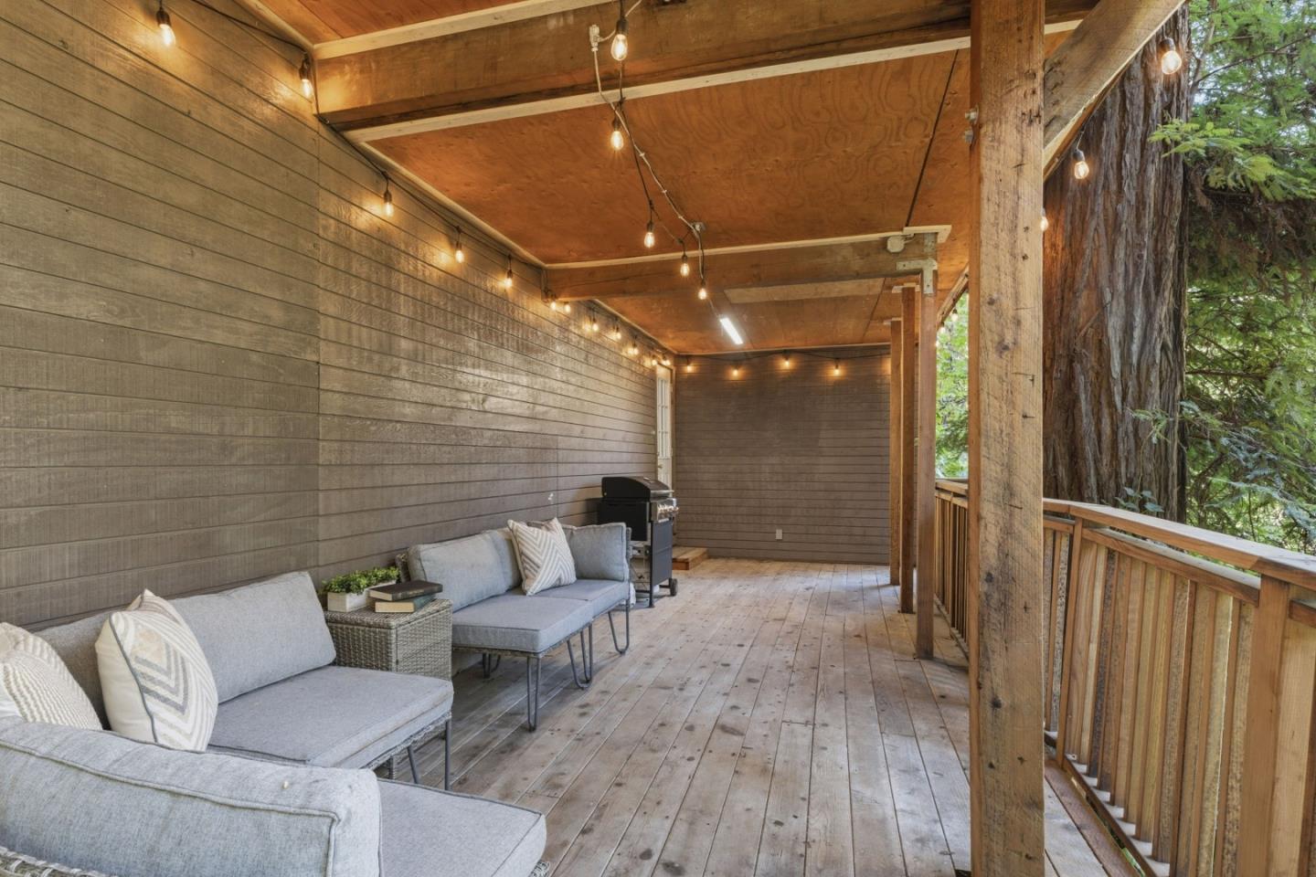 320 Fireside Road Boulder Creek, CA 95006 - Photo 19 of 45 a building outdoor space with patio furniture