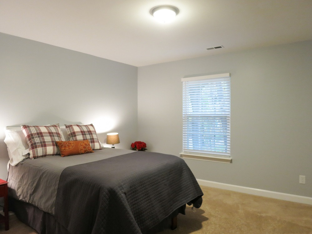 4516 Wingate Drive Raleigh, NC 27609 - Photo 17 of 25 There are 3 add’l spacious Bedrooms w/lg closets & neutral carpet. This is Bedroom 2 which has a deep closet. Bedroom