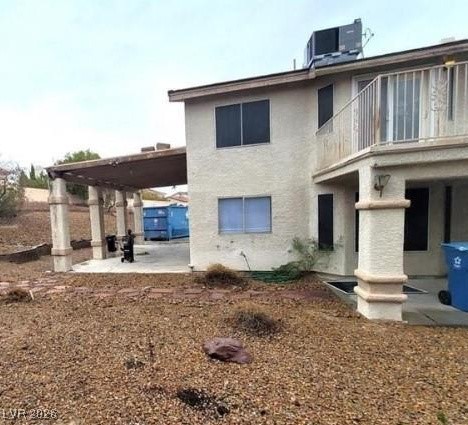 2813 Cacto Court Henderson, NV 89074 - Photo 8 of 28 Rear view of property with a patio area and a balcony