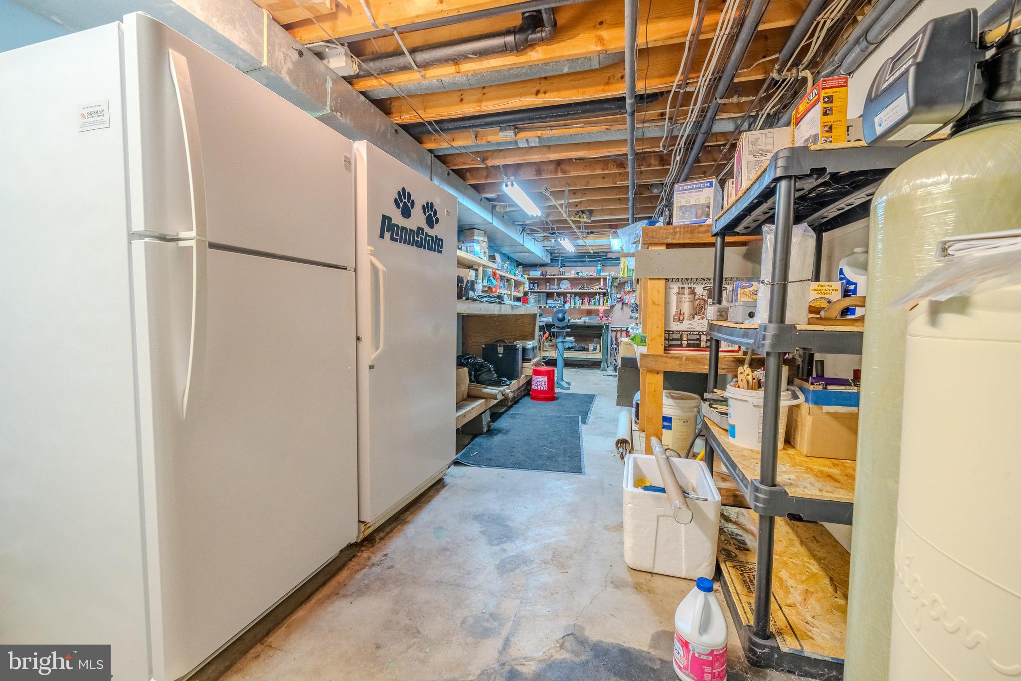 105 Shrefflers Lane McClure, PA 17841 - Photo 42 of 48 a view of storage and utility room with a hallway