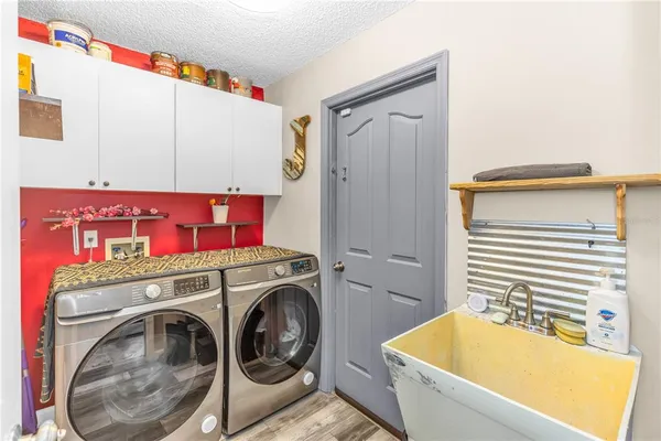 a view of outdoor space and deck