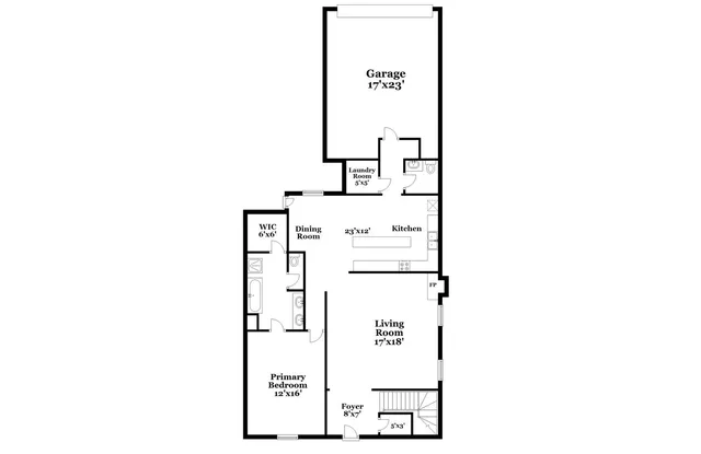 a picture of a bench in front of a wall