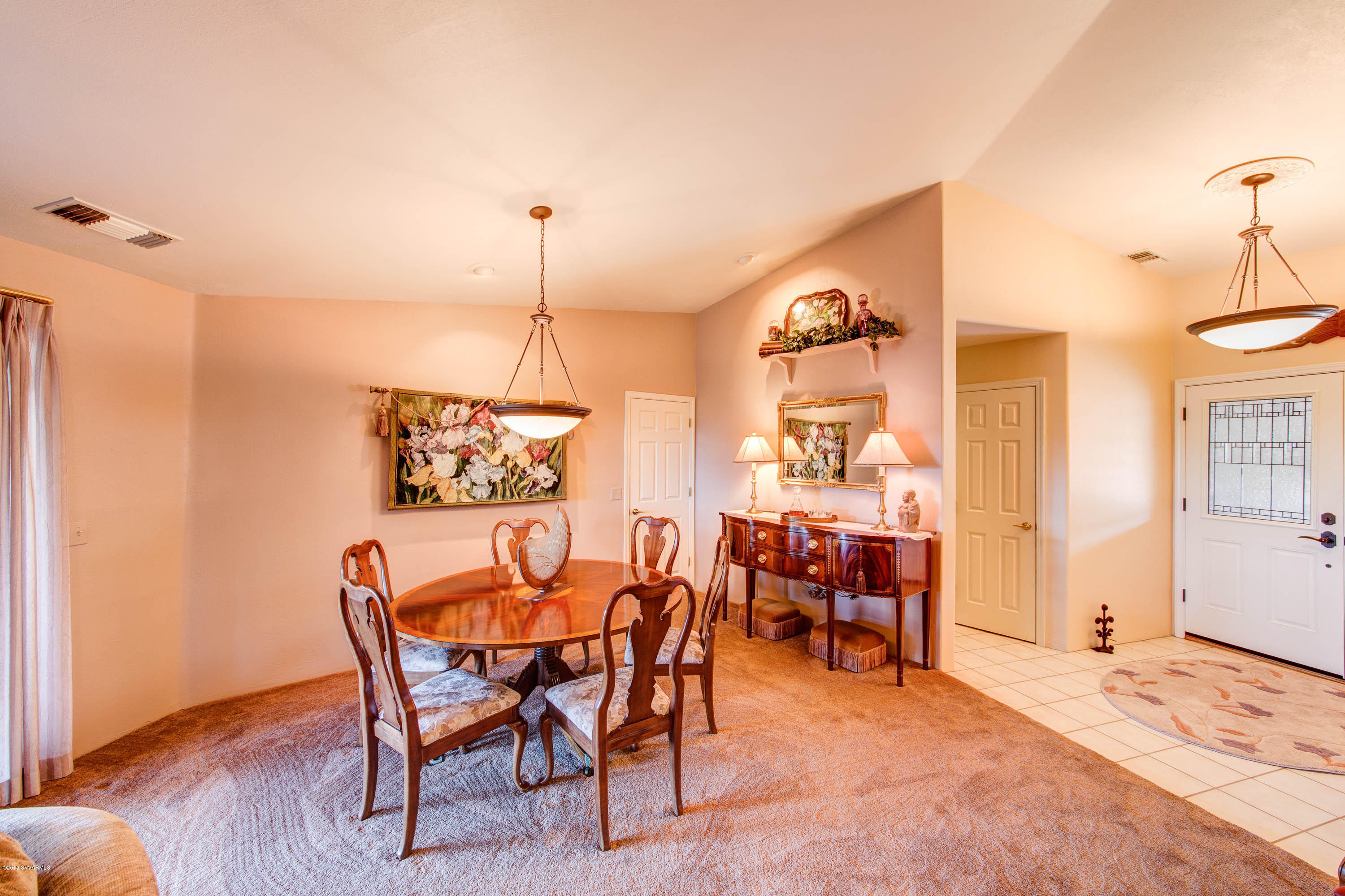 140 Mission Road Sedona, AZ 86336 - Photo 5 of 26 Formal Dining with a View
