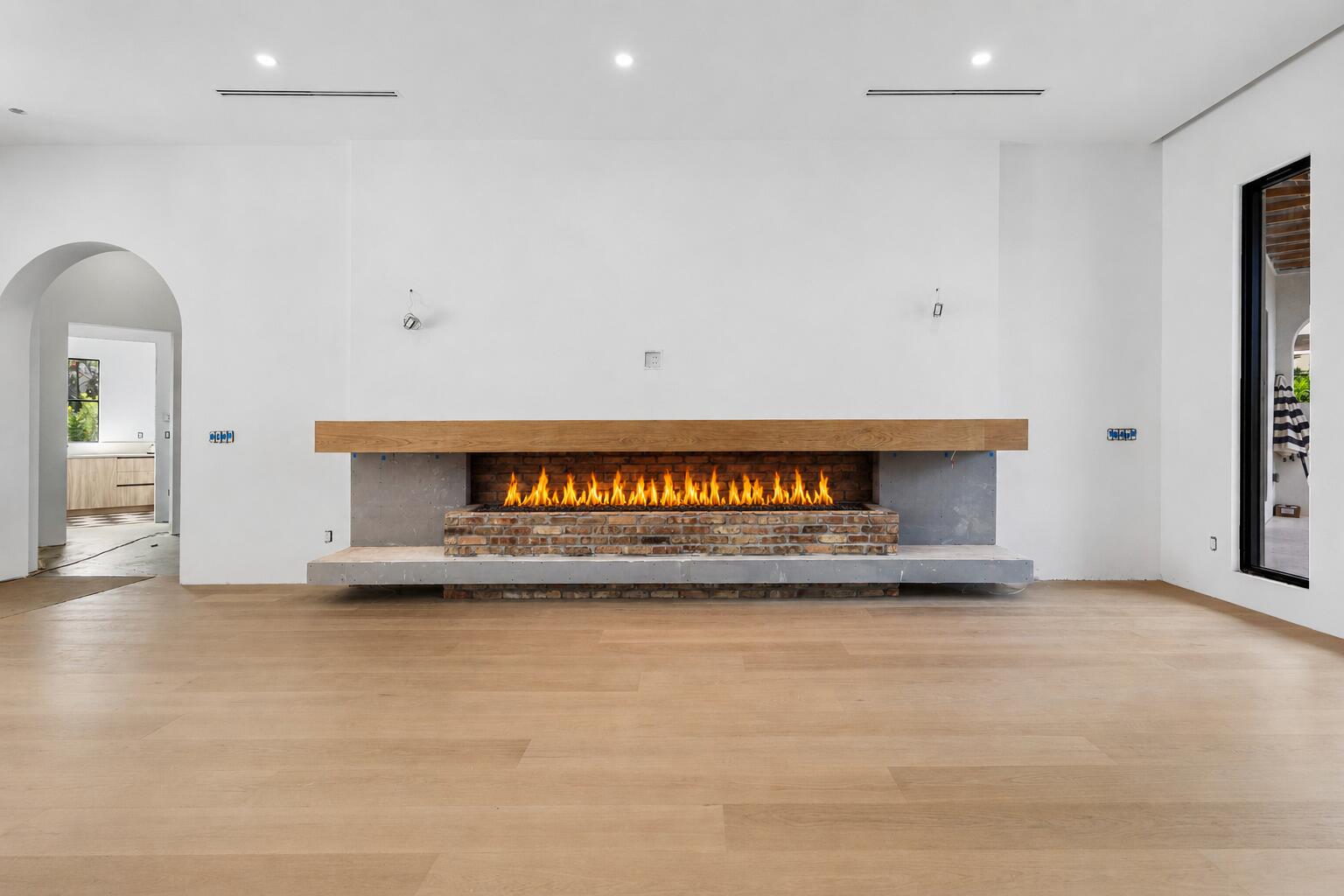 298 Northeast 8th Street Boca Raton, FL 33432 - Photo 8 of 86 AI Enhanced Fireplace