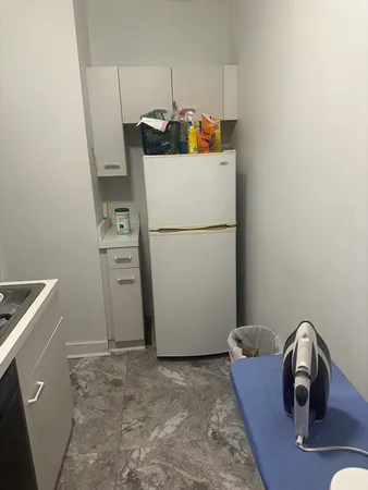 a room with storage and utility