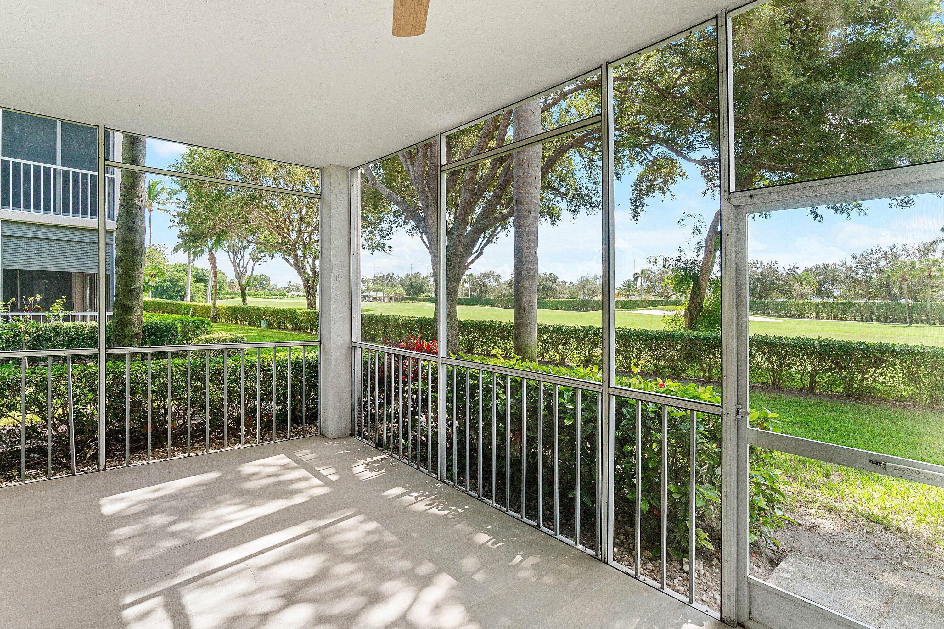 5154 Lake Catalina Drive, Unit A Boca Raton, FL 33496 - Photo 23 of 51 a view of backyard with green space