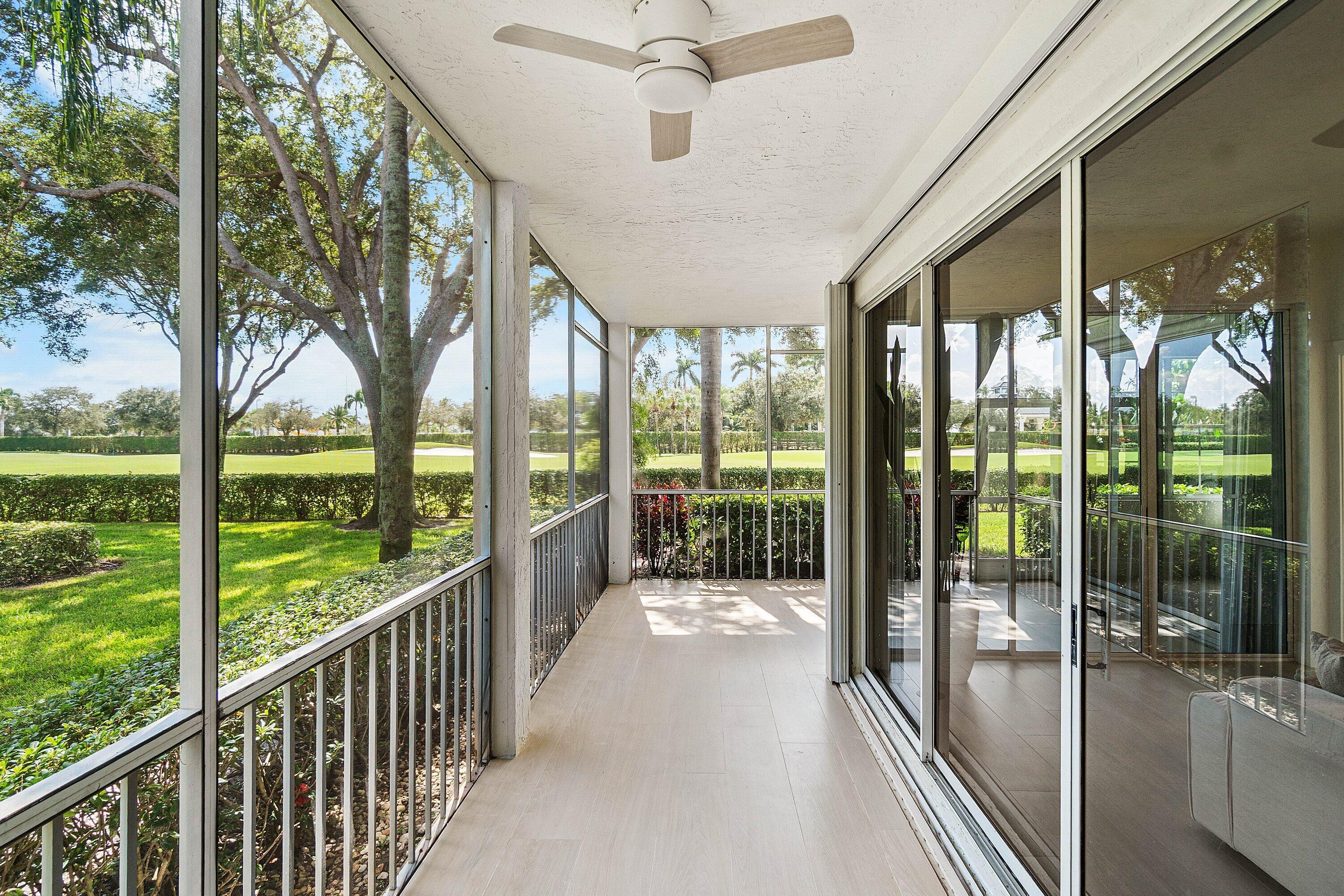 5154 Lake Catalina Drive, Unit A Boca Raton, FL 33496 - Photo 25 of 51 a view of a balcony
