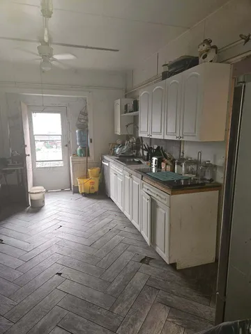 a room with storage and utility