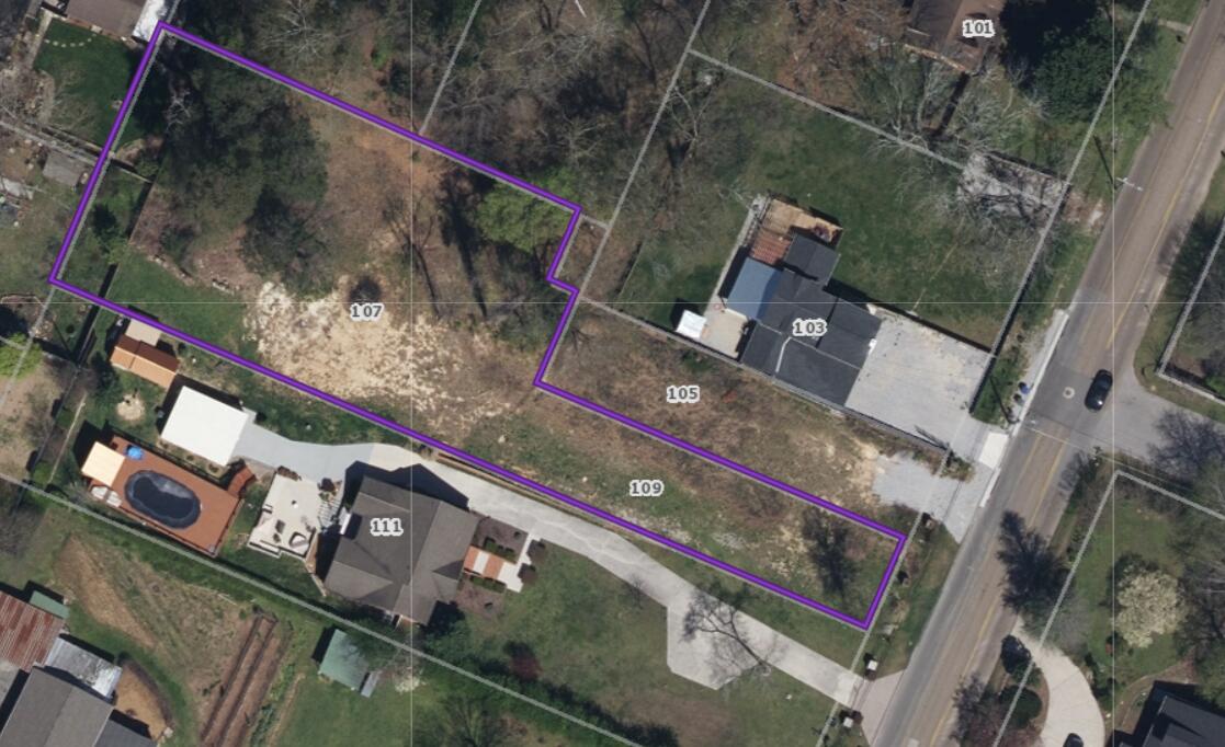 109 S Germantown Road Aerial