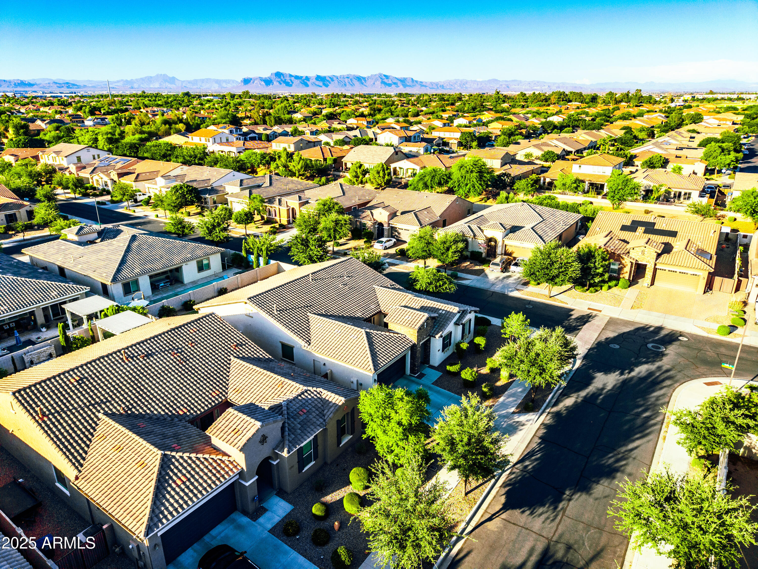 19598 Walnut Road Queen Creek, AZ 85142 - Photo 48 of 49 northeast aerial view