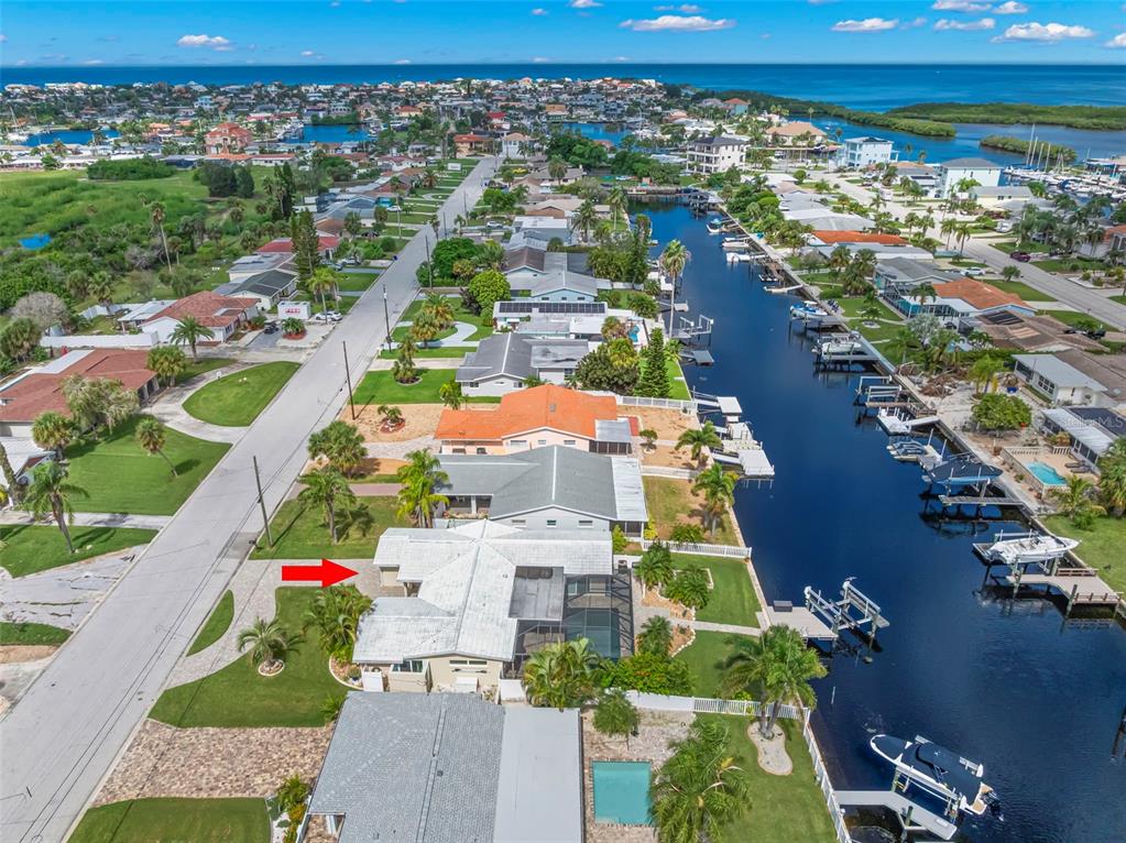 4003 Headsail Drive New Port Richey, FL 34652 - Photo 46 of 50 an aerial view of residential houses with outdoor space