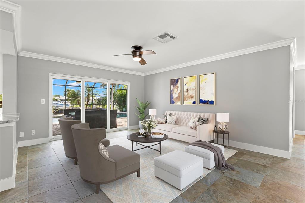 4003 Headsail Drive New Port Richey, FL 34652 - Photo 7 of 50 a living room with furniture and a window