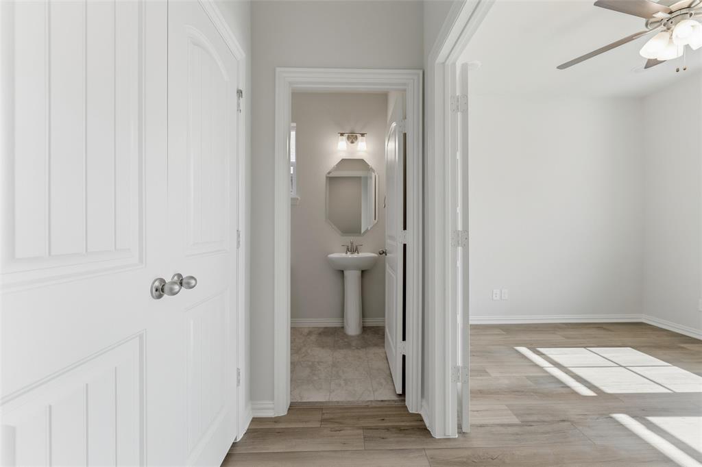 2012 Velora Drive Haslet, TX 76052 - Photo 6 of 33 a view of a bathroom from a hallway