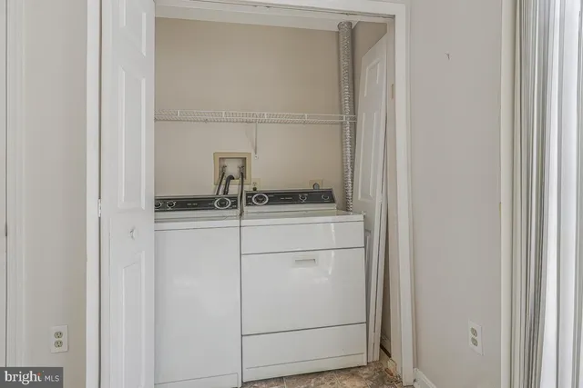 a room with storage and utility