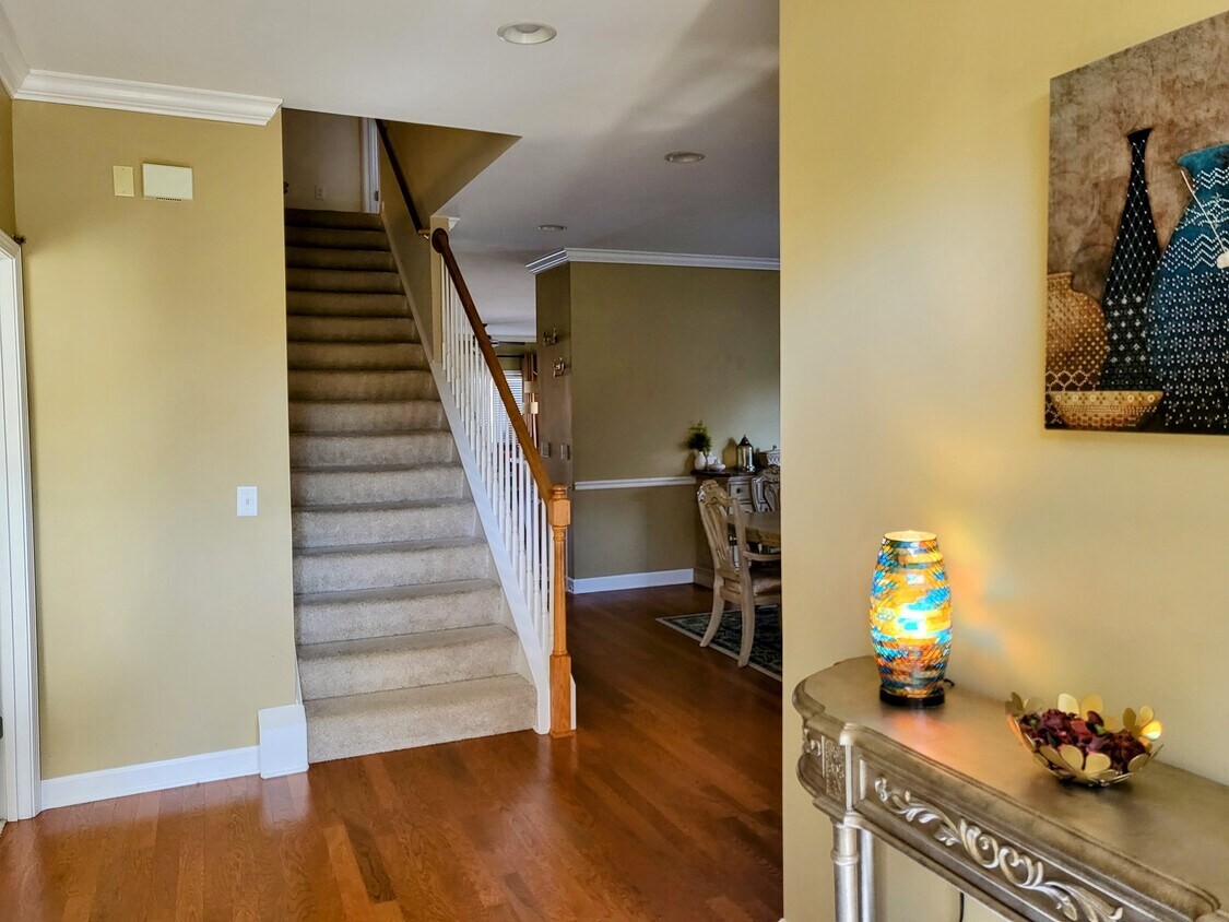 1308 Decatur Circle Franklin, TN 37067 - Photo 3 of 20 a view of entryway and workspace with wooden floor