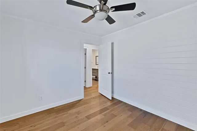 wooden floor in an empty room