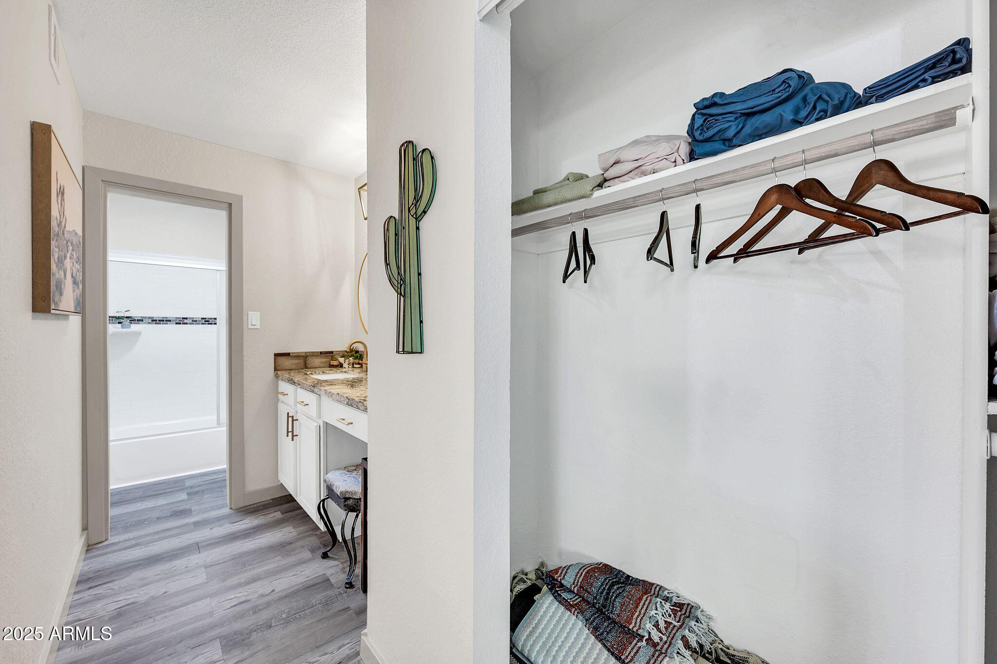 8787 East Mountain View Road, Unit 2100 Scottsdale, AZ 85258 - Photo 32 of 48 a close view of walk in closet