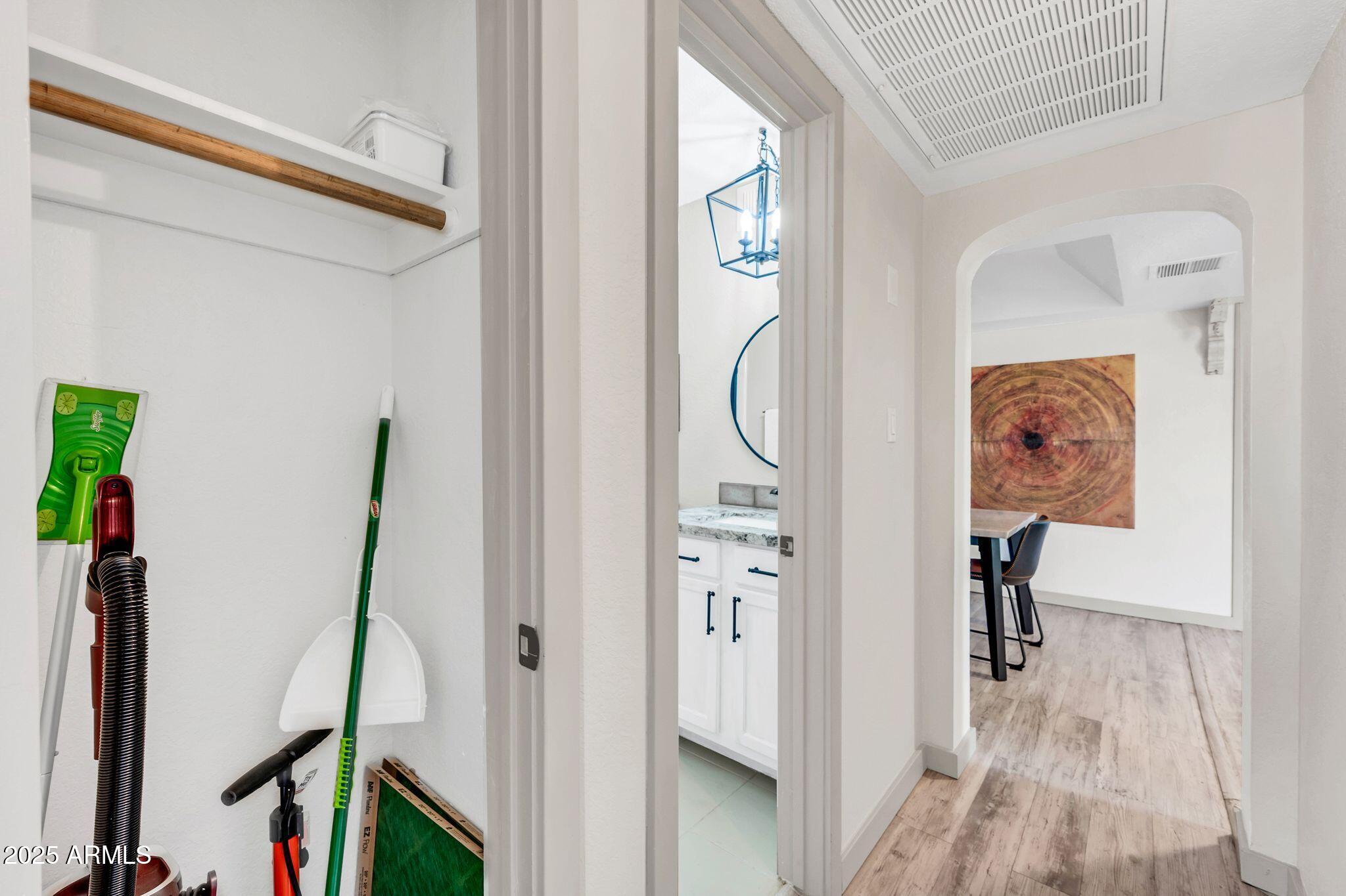 8787 East Mountain View Road, Unit 2100 Scottsdale, AZ 85258 - Photo 37 of 47 a view of a hallway with painted walls
