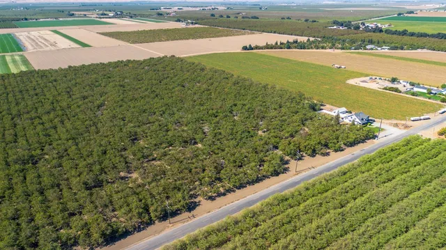 a view of a city and an ocean view