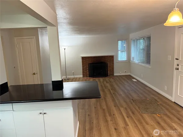 wooden floor in an empty room