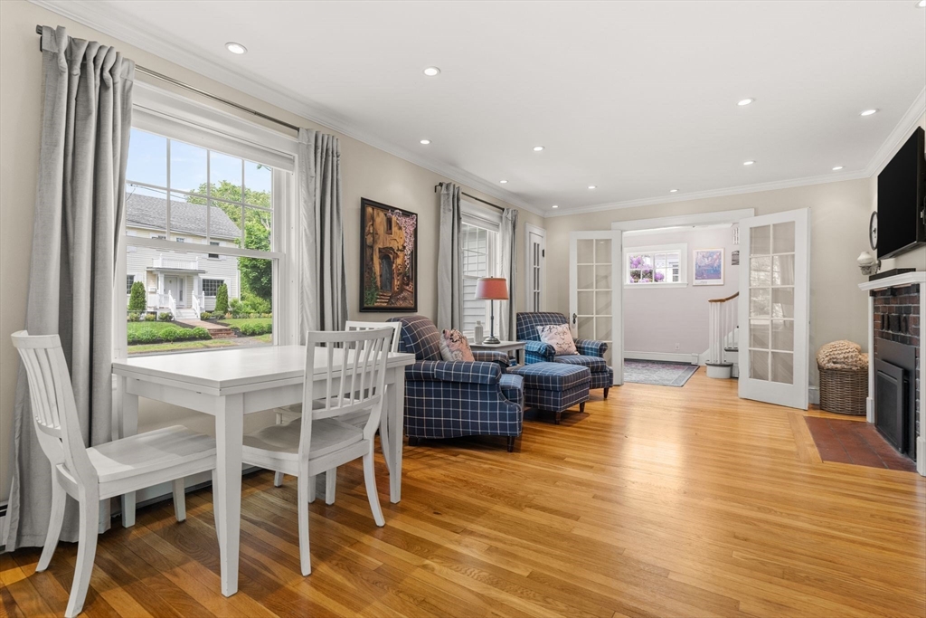 15 Grace Road Medford, MA 02155 - Photo 15 of 41 a living room with furniture and a flat screen tv