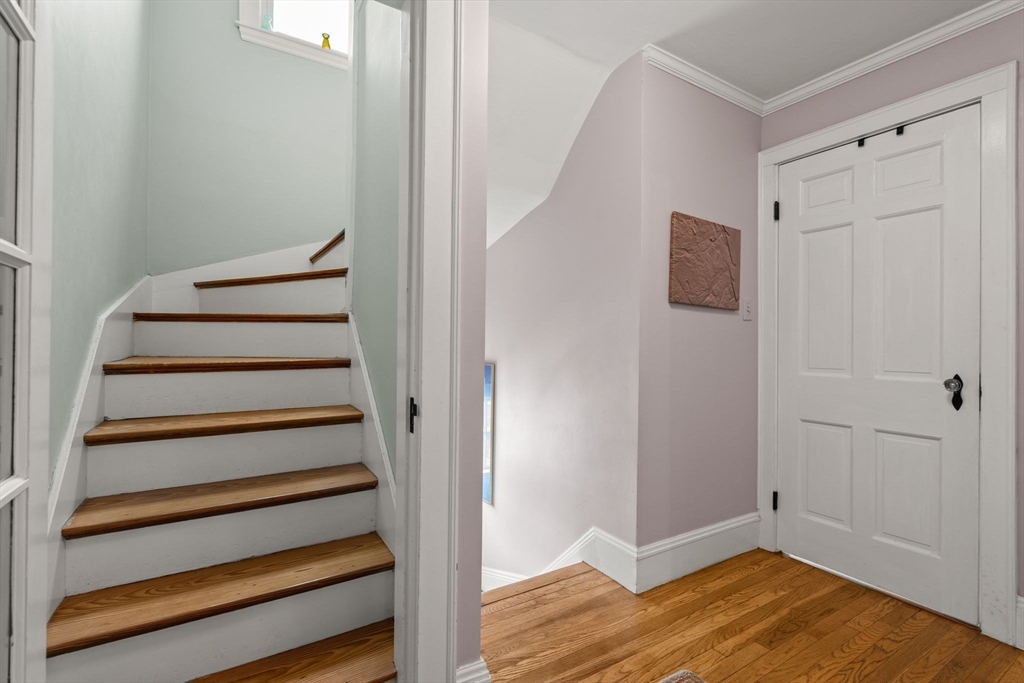 15 Grace Road Medford, MA 02155 - Photo 31 of 41 a view of entryway with wooden floor