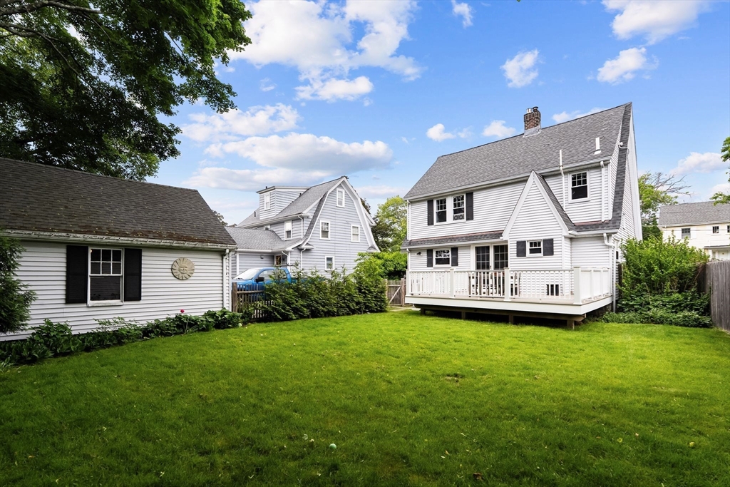 15 Grace Road Medford, MA 02155 - Photo 39 of 41 a view of a house with a big yard and large trees