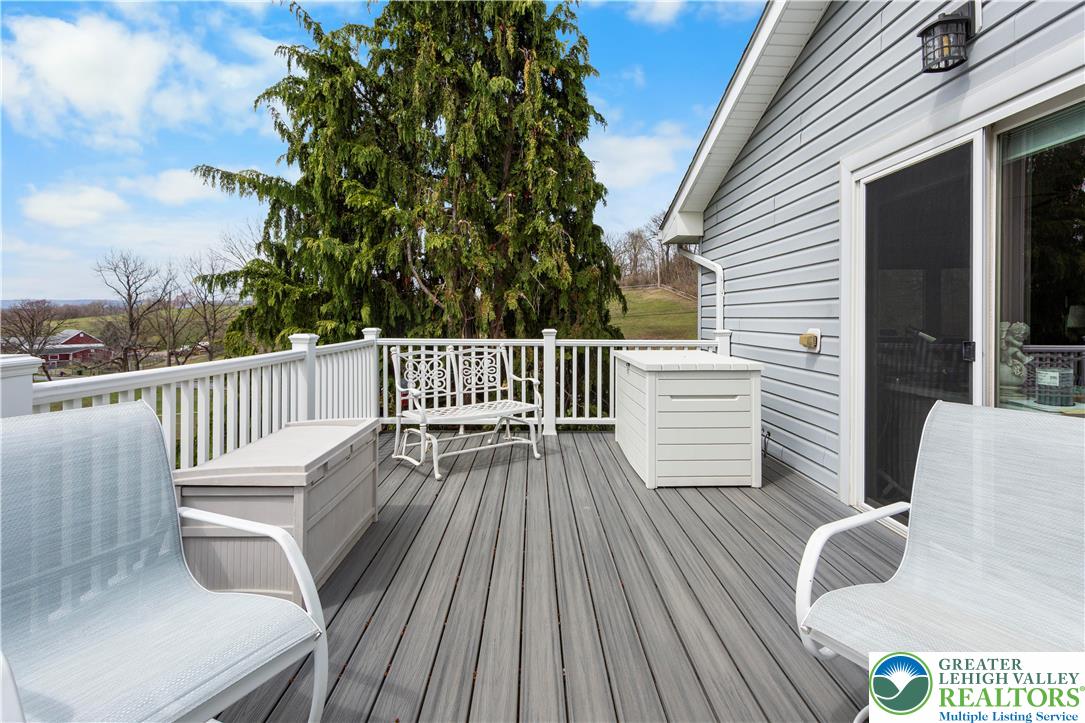 910 Gall Road Easton, PA 18040 - Photo 21 of 30 a view of deck and patio