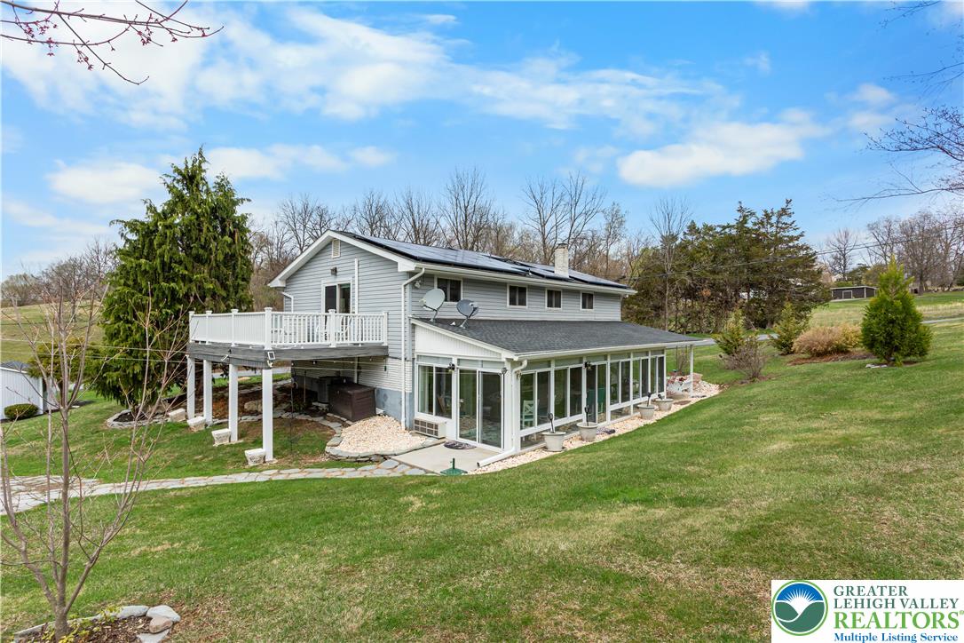 910 Gall Road Easton, PA 18040 - Photo 27 of 30 a view of a house with yard and sitting area