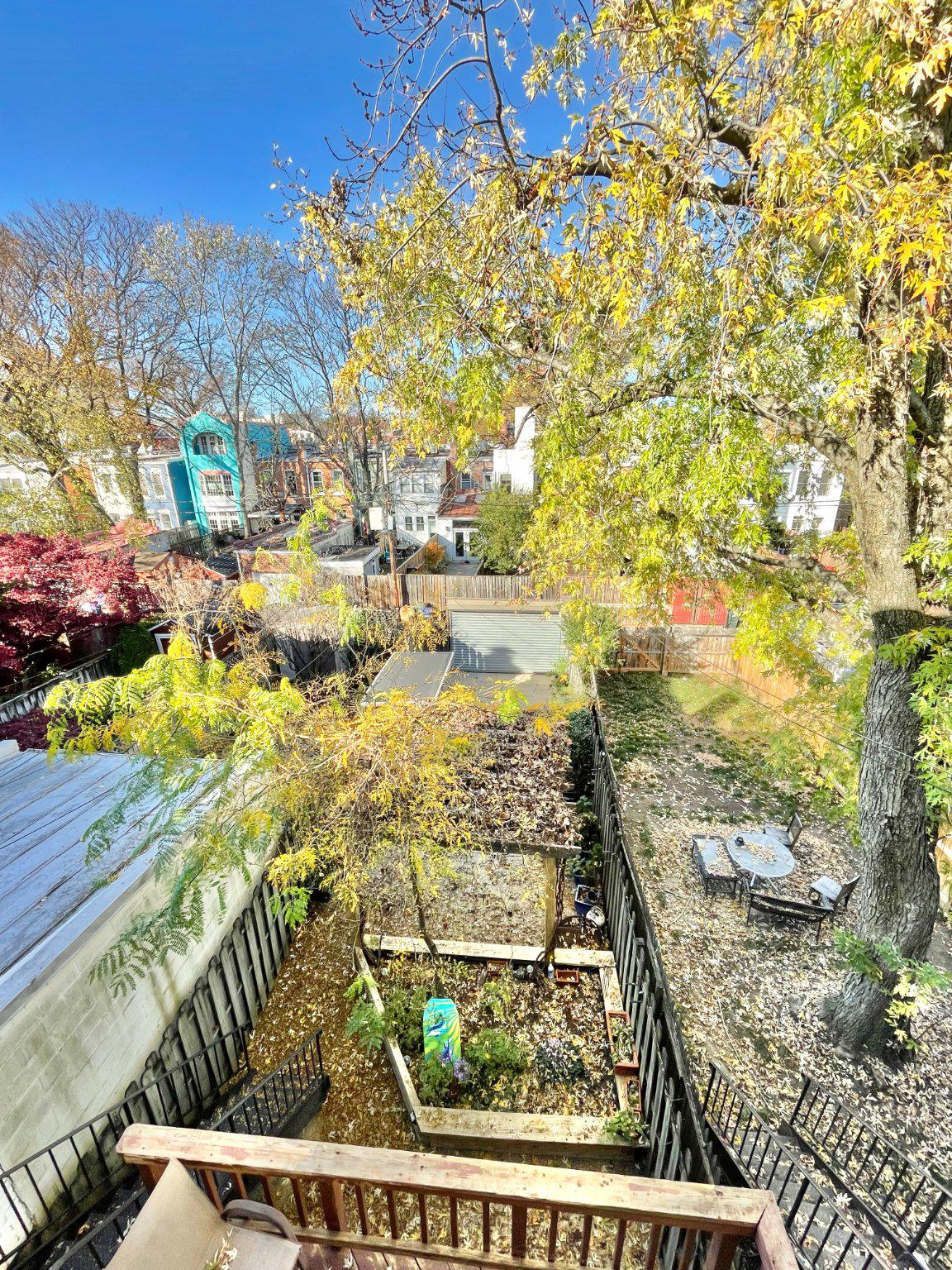 1228 C Street Southeast Washington, DC 20003 - Photo 24 of 24 Backyard, with Deck and Private Parking