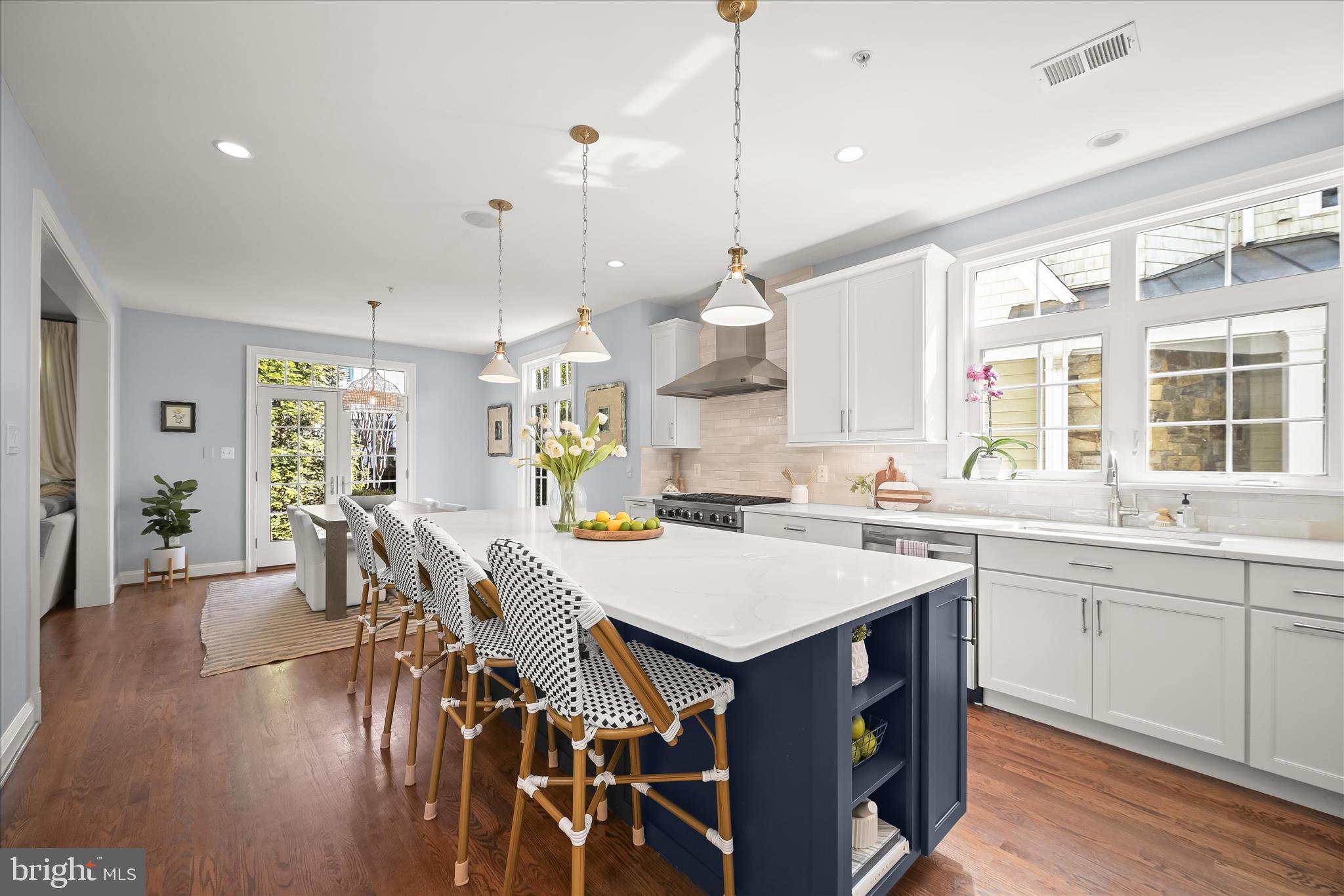 6700 Fairfax Road Chevy Chase, MD 20815 - Photo 15 of 64 Gorgeous Renovated Kitchen