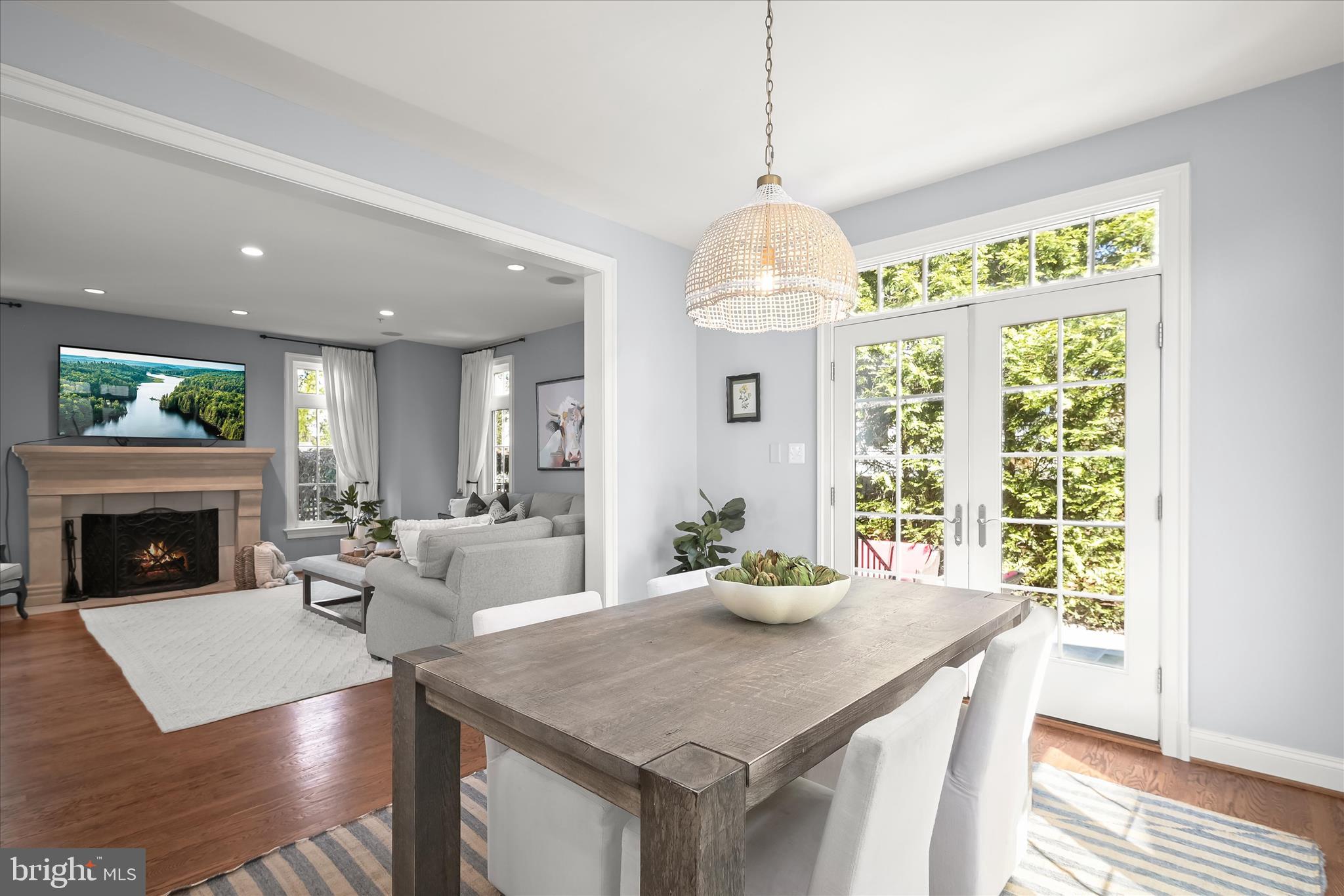 6700 Fairfax Road Chevy Chase, MD 20815 - Photo 20 of 64 Kitchen Opens to Family Room