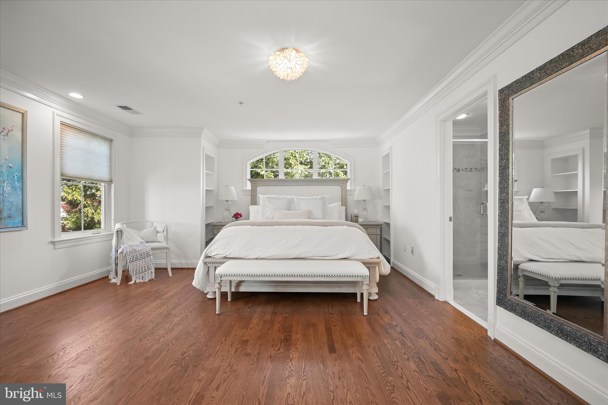 6700 Fairfax Road Chevy Chase, MD 20815 - Photo 27 of 64 Primary Bedroom Bathed in Natural Light