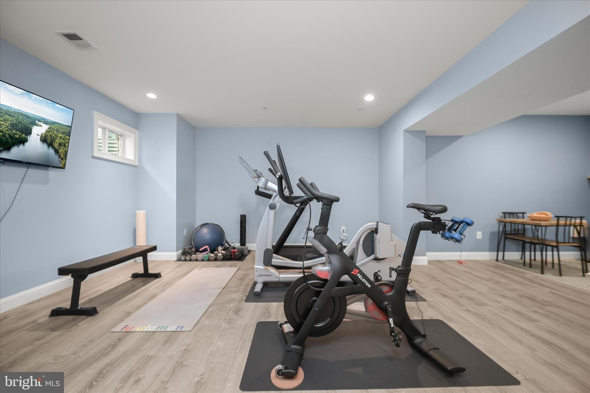 6700 Fairfax Road Chevy Chase, MD 20815 - Photo 55 of 64 Lower Level Recreation Room