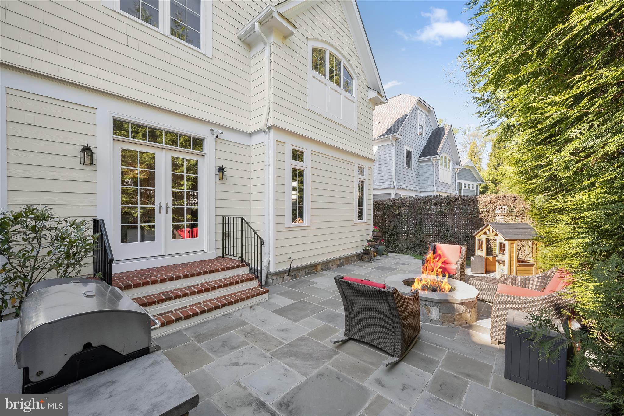 6700 Fairfax Road Chevy Chase, MD 20815 - Photo 63 of 64 Rear Elevation View